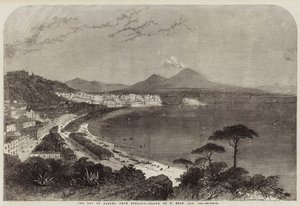 La Baie de Naples, depuis Posilipo - Samuel Read